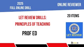 Principles of Teaching (20 Items)
