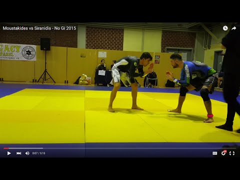 Moustakides vs Siranidis - No Gi 2015