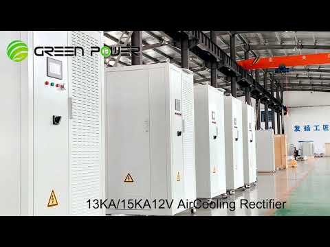 13KA/15KA12V Air Cooling NF3 Nitrogen Fluoride Electrolysis Rectifier.