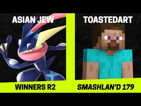 SmashLAN'd 179 Winners R2 - Asian Jew vs ToastedArt - SSBU Smash Ultimate Tournament