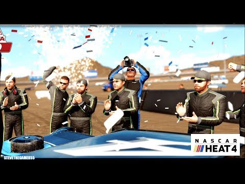 NASCAR HEAT 4 - MY CAREER - HOT SEAT (NASCAR HEAT 4)