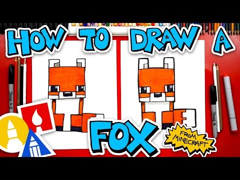 How To Draw A Fox From Minecraft