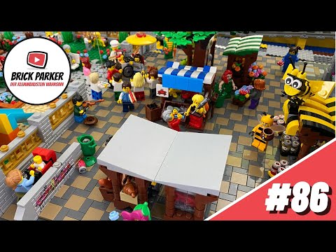 LEGO STADT UPDATE - Folge 86 - Rathausplatz und Feier für besondere Freunde
