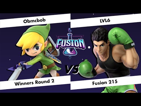 Fusion 215 - Obmcbob (Toon Link) vs LVL6 (Little Mac) - Winners Round 2