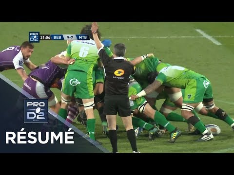 PRO D2 - Résumé Bourg-en-Bresse-Montauban: 25-20 - J28 - Saison 2018/2019