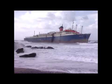 SS American Star - Stranded on Fuerteventura in 1994