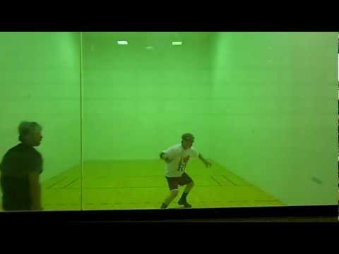 Jeff and Sandro play racquetball