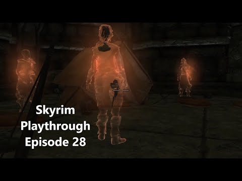 Skyrim SE Playthough Episode 28, Unfathomable Depths, Returning the Lexicon to Avanchnzel