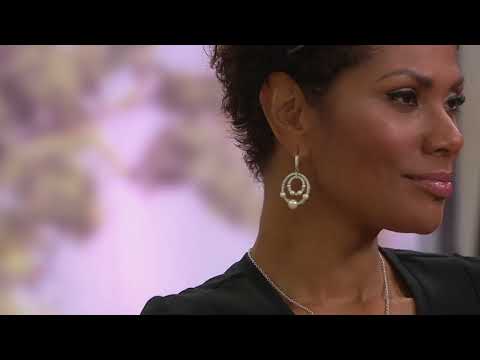 Creolen aus Sterlingsilber oder mit 14 Karat plattierten Zuchtperlen von Judith Ripka auf QVC