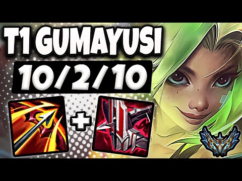 T1 Gumayusi Zeri vs Lucian ADC [ Triple Kill ] Korea Challenger 13.5 ✅