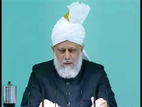 Friday Sermon : 19th March 2010 - Part 3 (Urdu)