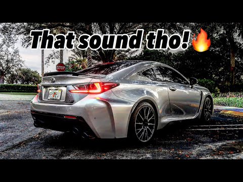 Lexus RCF Invidia Q300 Cat-back Exhaust