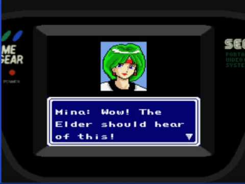 Phantasy Star Adventure Game Gear