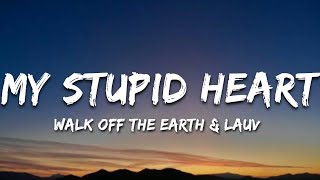 Walk Off The Earth & Lauv - My Stupid Heart (Lyrics/Lyrics Video) Remix