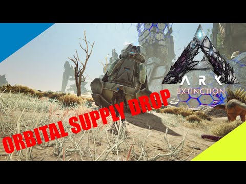 Taking on My First Orbital supply Drop Ep. 3  | Ark Survival Evolved Extinction Let's play