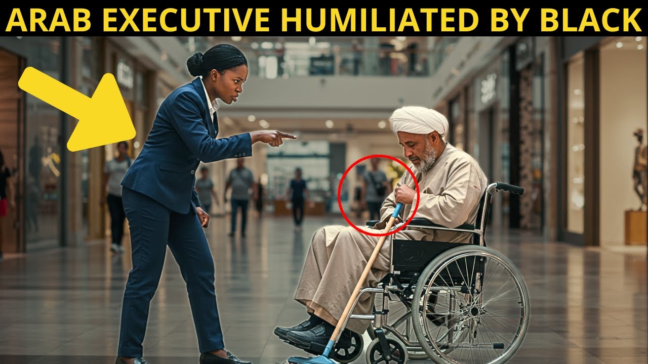 African Janitor Fired for Helping a Paralyzed Beggar,Only to Discover He’s Arab Executive Mall Owner