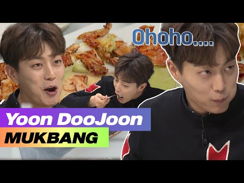 The foodie Yoon Doojoon's mukbang where he cleared the entire plate clean!