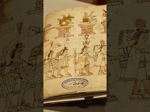 Así es el Códice mexica que vuelve de FRANCIA #shorts