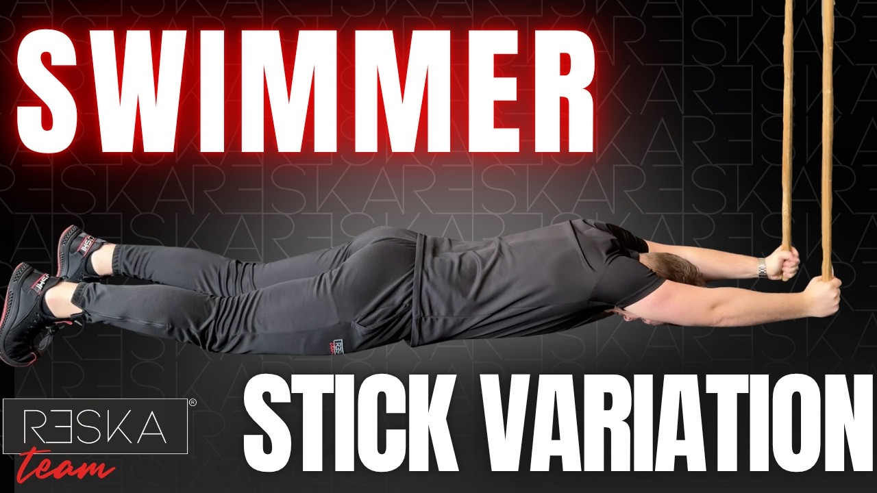 Swimmer stick variation