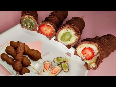 Increase your sales with these STRAWBERRY and GRAPE SKEWERS with CHOCOLATE and CANDY on a SKEWER!!!