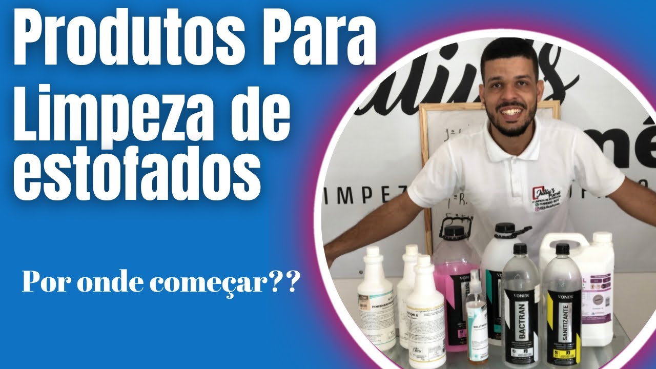 Produtos para limpeza e higienização de estofados, por onde começar? #limpeza