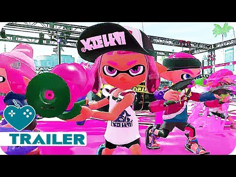 SPLATOON 2 Launch Trailer (2017) Nintendo Switch Game