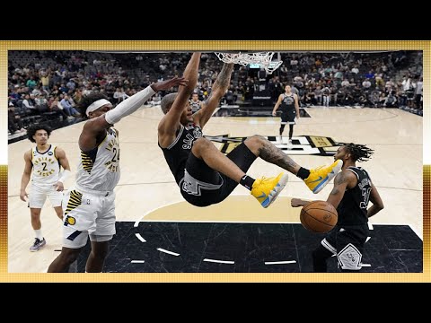 Jeremy Sochan NBA Game No. 51 Indiana Pacers - San Antonio Spurs (99-110) Full Highlights