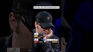 Phil Hellmuth Goes BALLISTIC Over Standard Poker Hand 🤣 #poker #casino #philhell