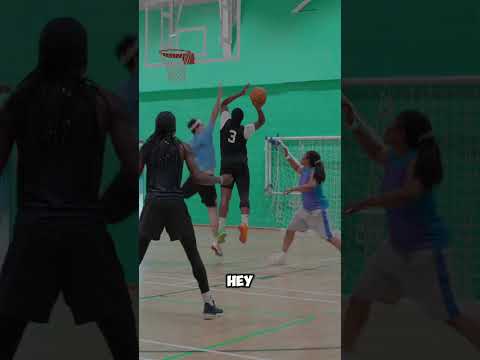 Players mic’d up at an open run 