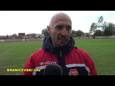 4. kolo Zone Podunavsko Šumadijske Sloga 33 - OFK Aranđelovac 2:0 (RTV MLAVA 06.10.2021.)