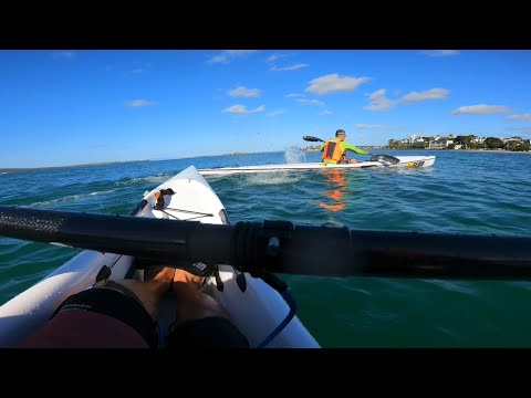 Beautiful glide! Fenn surfskis