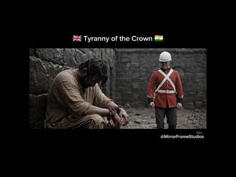 Crushed by the British #india