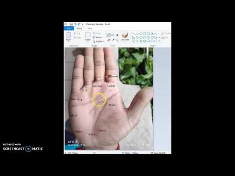 Medical Palmistry: Introduction: Planets: Part 1