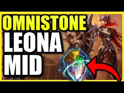 (LEONA'S NEW KEYSTONE!) FULL AP LEONA MID IS BROKEN WITH OMNISTONE!  BEST LEONA MID BUILD SEASON 10