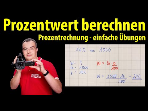 Calculating percentages - simple exercises | Percentage calculation | Lehrerschmidt