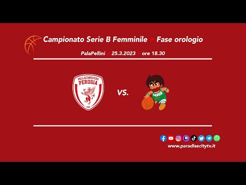 Highlights Serie B Bk Femm. - Fase orologio - 2022-2023 - Pall. Perugia vs. Porto San Giorgio Basket