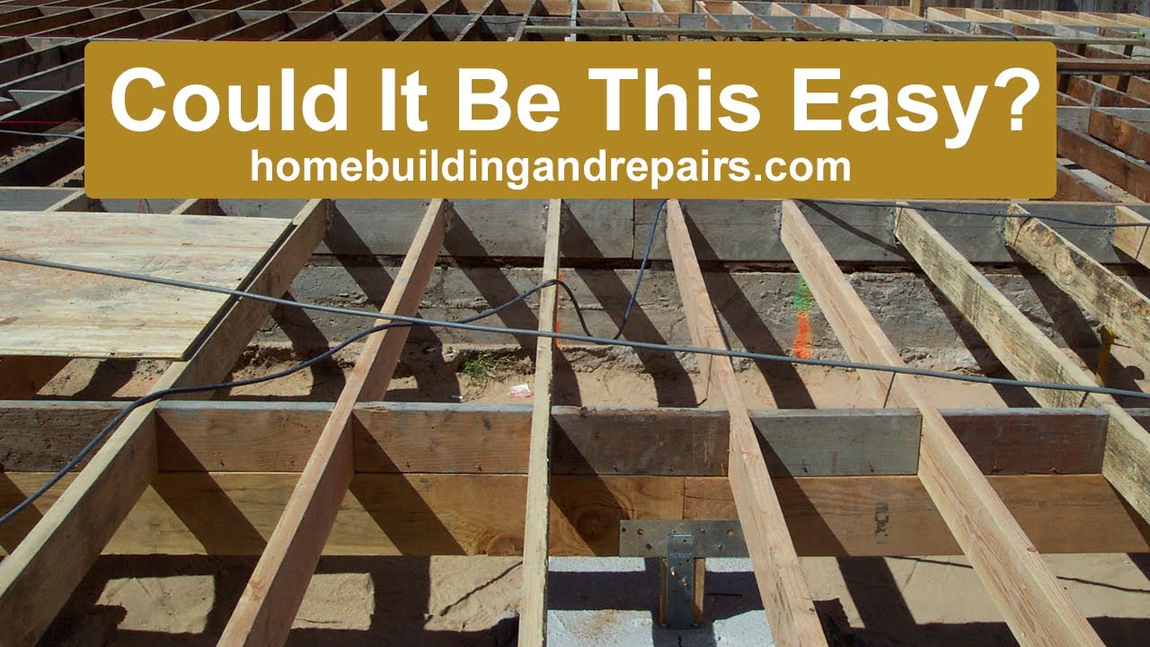What size joist do I need? More REF