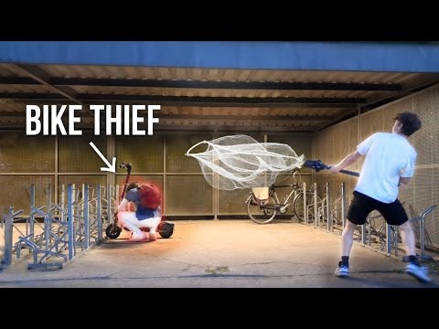 I Literally CAUGHT Criminals With a NET LAUNCHER!