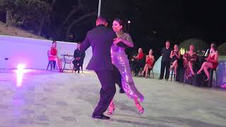 Georgia Priskou & Loukas Balokas at Samos Tango Festival 2023, Aigiannakis Theater, Vathy ,Kreikka 3