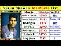 Varun Dhawan 2012 2025 All Movie List Varun Dhawan All Movies List With Box Office Collection