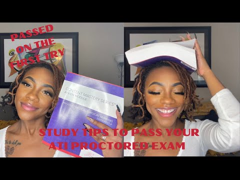 How to pass ATI proctored exams on the first try #nursingschool #nursingexams #nclexpreparation