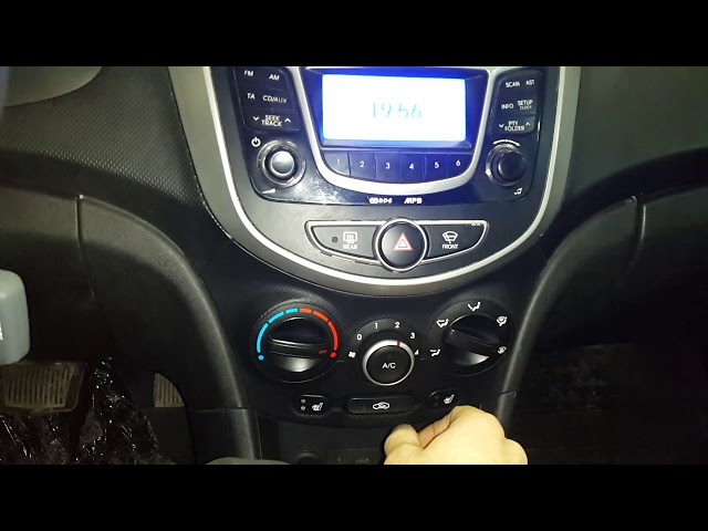 Как Включить Печку В Машине Хендай