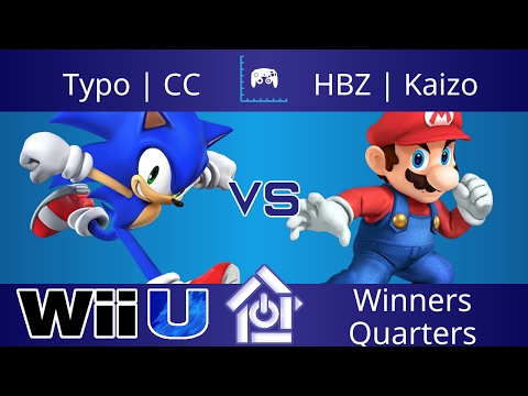 NaCl 5/6/17 - Typo | CC (Sonic) vs HBZ | Kaizo (Mario) - Smash 4 Winners Quarters