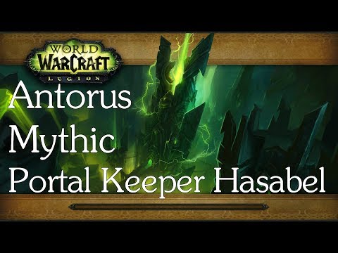 Portal Keeper Hasabel - Antorus Mythic - Rank1 @ 1.98M hps -  Holy Paladin POV