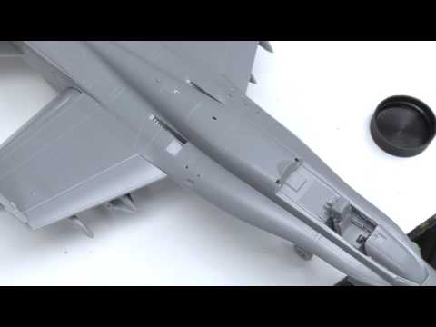 Kinetic F/A-18C Review 8 - Tails & Canopy