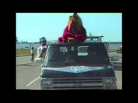 KYKZ in Mardi Gras parade 1990