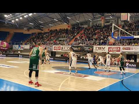 Końcówka meczu Start Lublin - Legia Warszawa