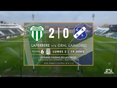 LAFERRERE vs LAMADRID | EN VIVO | Fecha 6 | Primera C Apertura 2019