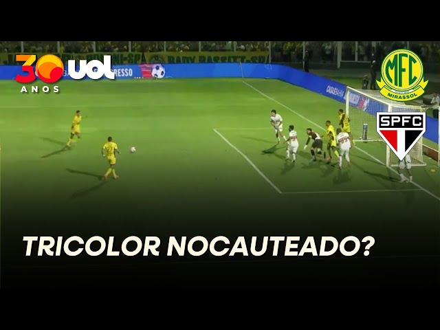 Veja os gols e melhores momentos de Mirassol x São Paulo, pelo Paulista