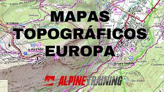 Mapas Topográficos Europa